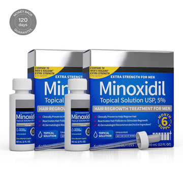 Minoxidil Lotion 5% 12 Maanden Voor Mannen