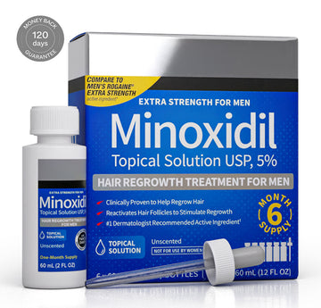 Minoxidil Lotion 5% 6 Maanden Voor Mannen