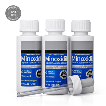 Minoxidil Lotion 5% 3 Maanden Voor Mannen