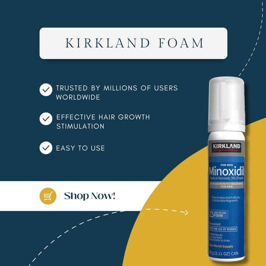 Kirkland foam 5% 6 months for men