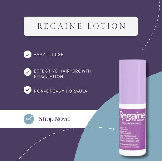 Regain Lotion 2% 3 mois pour les femmes