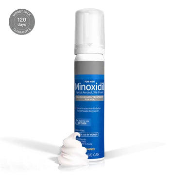 Espuma de Minoxidil 5% 1 Mes Para Hombres