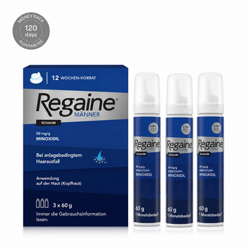 Regaine foam 3 months 5% for men