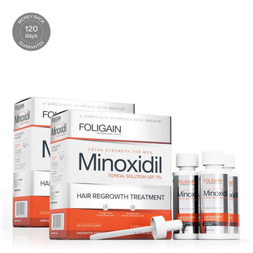 Foligain Lotion 5% 6 Maanden Voor Mannen