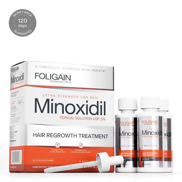 Foligain Lotion 5% 3 Maanden Voor Mannen